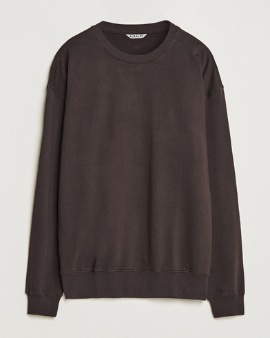Mies | Japanese Department | Auralee | High Gauge Sweatshirt Dark Brown