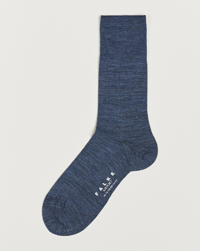 Mies |  | Falke | Airport Socks Dark Blue Melange