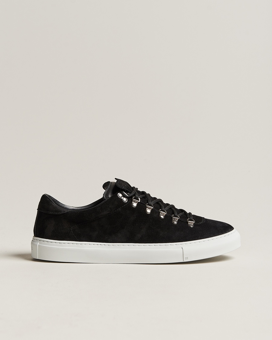 Diemme Marostica Low Sneaker Black Suede – Musta