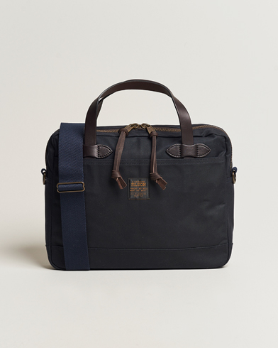 Mies |  | Filson | Tin Cloth Compact Briefcase Navy