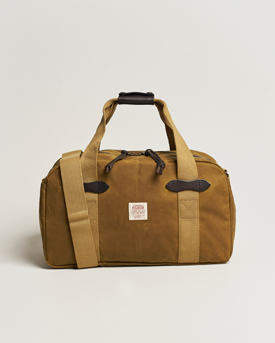 Mies |  | Filson | Tin Cloth Small Duffle Bag Dark Tan