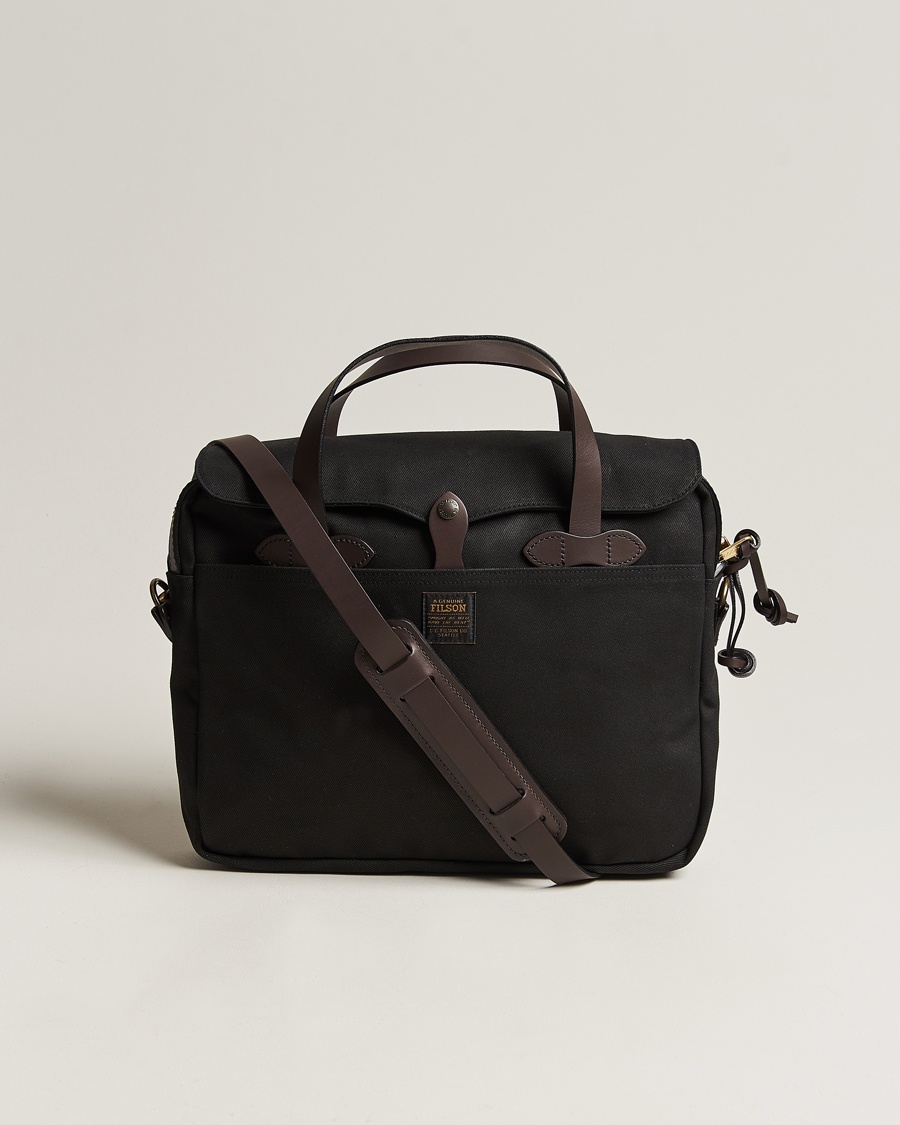 Filson Original Briefcase Black – Musta