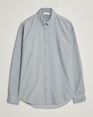 Mies | Vakosamettipaidat | Samsøe & Samsøe | Liam Baby Cord Shirt High Rise Grey