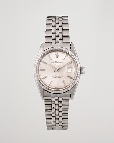 Mies |  | Rolex Pre-Owned | Datejust 1603 Oyster Perpetual Steel Black