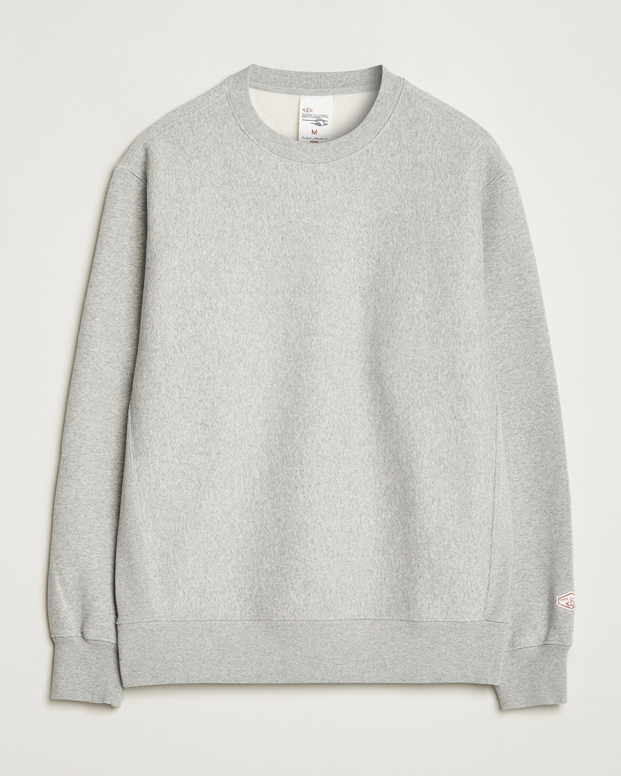 Nudie Jeans Hasse Crew Neck Sweatshirt Grey Melange – Harmaa