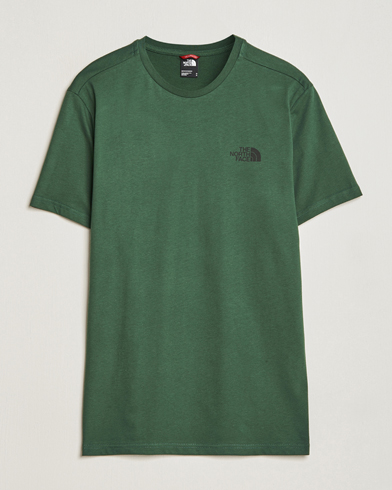 Mies | Lyhythihaiset t-paidat | The North Face | Simple Dome Tee Pine Needle