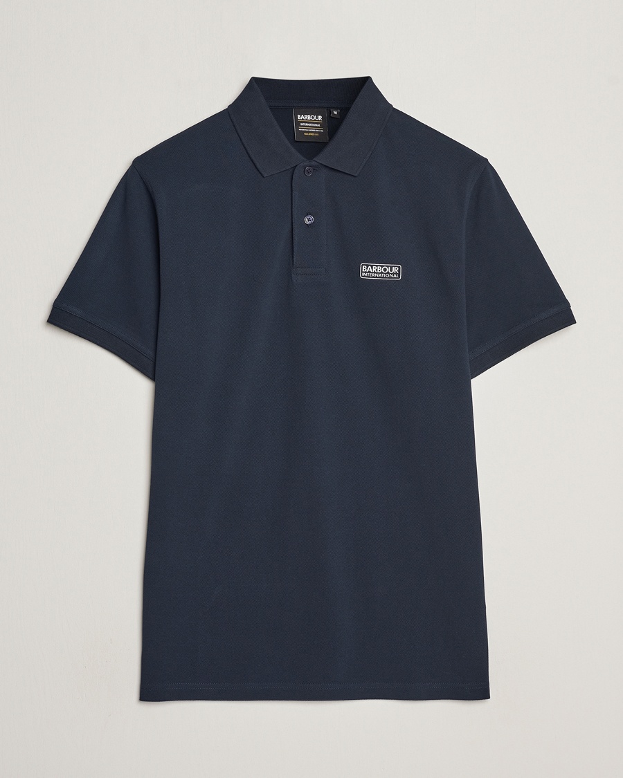 Barbour International Essential Polo Navy – Sininen
