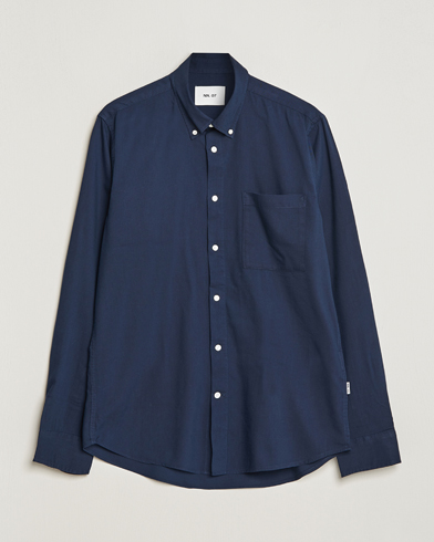 Mies |  | NN07 | Arne Tencel Shirt Navy Blue