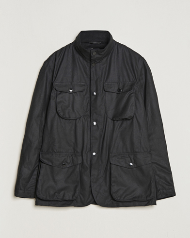 Mies | Barbour | Barbour Lifestyle | Ogston Waxed Jacket Black