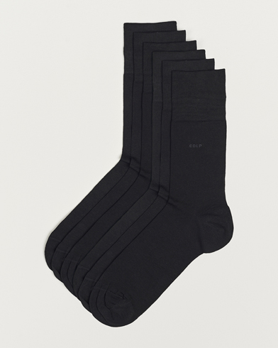 Mies | CDLP | CDLP | 6-Pack Cotton Socks Black