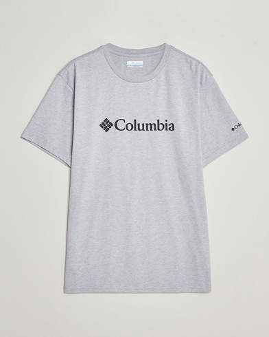 Mies | Columbia | Columbia | Organic Cotton Basic Logo T-Shirt Grey Heather
