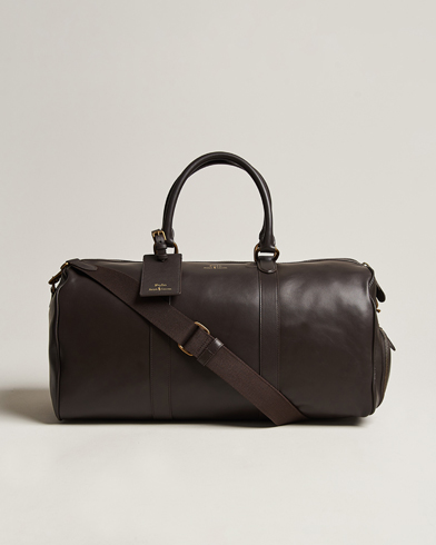 Mies |  | Polo Ralph Lauren | Leather Duffle Bag  Dark Brown