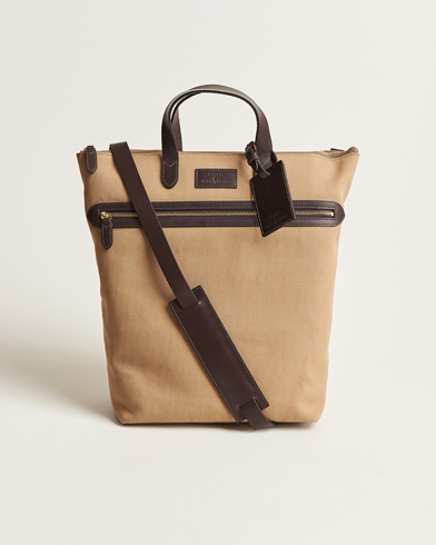 Mies |  | Polo Ralph Lauren | Canvas Tote Bag  Tan/Dark Brown