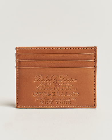 Mies | Korttilompakot | Polo Ralph Lauren | Heritage Leather Credit Card Holder Tan