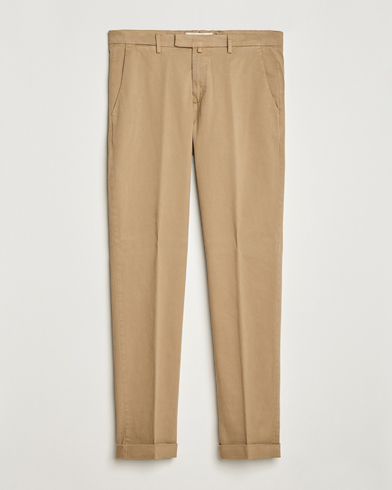 Mies | Chinot | Briglia 1949 | Slim Fit Cotton Stretch Chino Beige