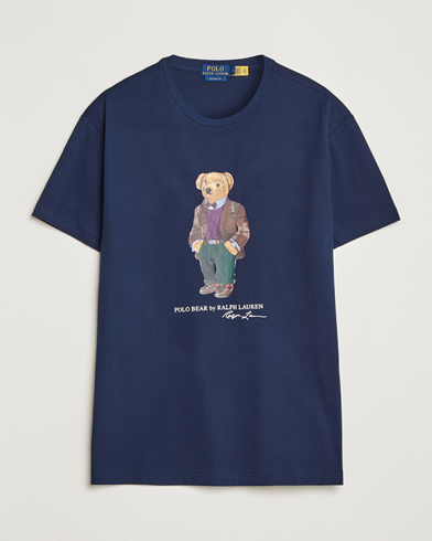 Mies |  | Polo Ralph Lauren | Printed Heritage Bear T-Shirt Cruise Navy