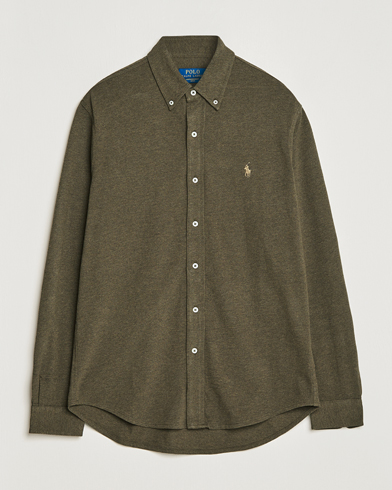 Mies |  | Polo Ralph Lauren | Featherweight Mesh Shirt Olive Heather