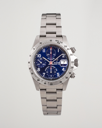 Mies | Pre-Owned & Vintage Watches | Tudor Pre-Owned | Tiger Prince Date Chronograph 72980 Steel Blue