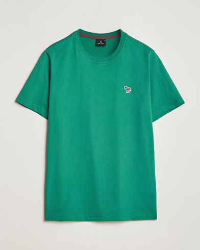 Mies | Paul Smith | PS Paul Smith | Organic Cotton Zebra T-Shirt Green