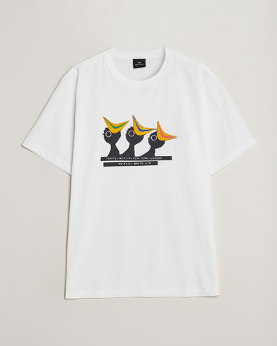 Mies |  | PS Paul Smith | Birds Crew Neck T-Shirt White