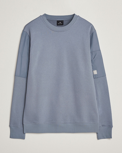 Mies | Paul Smith | PS Paul Smith | Organic Cotton Sweatshirt Washed Blue