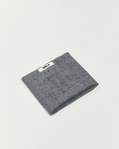 Mies |  | Tekla | Organic Terry Hand Towel Charcoal Grey