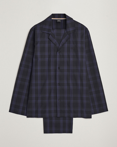 Mies | Yöpuvut ja kylpytakit | BOSS BLACK | Urban Checked Pyjama Set Blue Multi