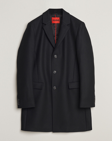 Mies |  | HUGO | Migor Wool Coat Black