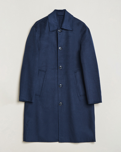 Mies |  | NN07 | Franco Wool Coat Navy Blue