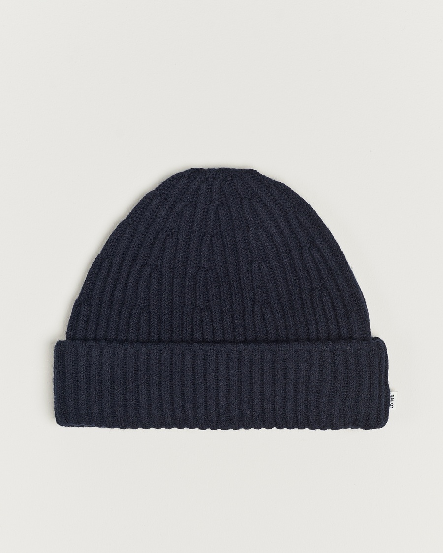 NN07 NN07Wool Rib HatNavy Blue – Sininen
