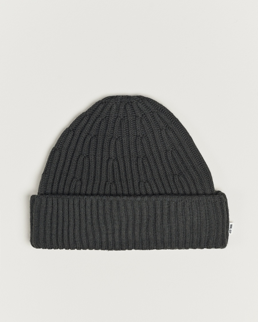 NN07 NN07Wool Rib HatDark Army – Vihreä