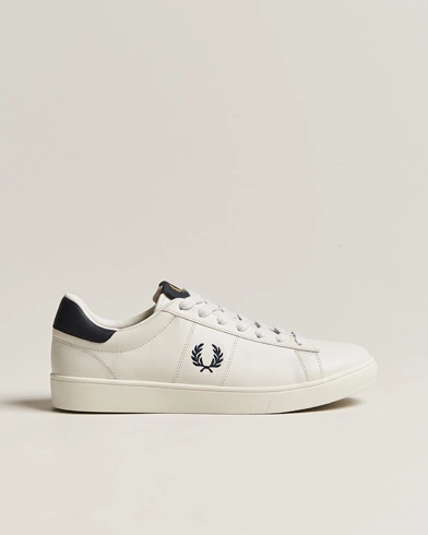 Mies | Fred Perry | Fred Perry | Spencer Leather Sneakers Porcelain/Navy