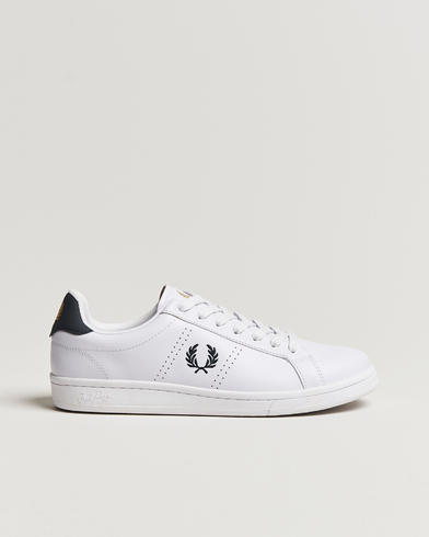  B721 Leather Sneakers White/Navy