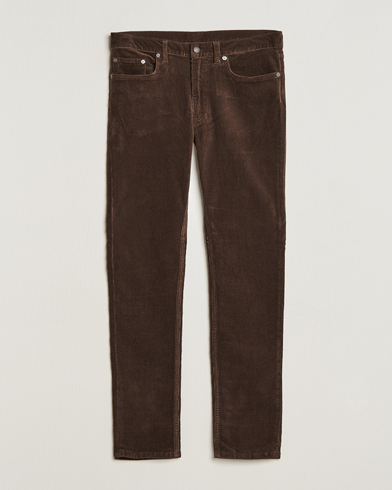 Mies | GANT | GANT | Cord 5-Pocket Jeans Rich Brown