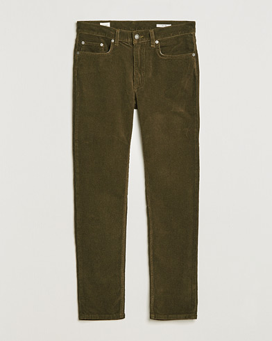 Mies |  | GANT | Cord 5-Pocket Jeans Dark Cactus