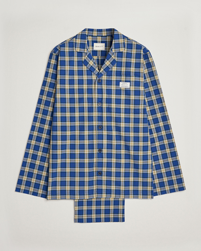 Mies | Yöpuvut ja kylpytakit | GANT | Checked Pyjama Set College Blue