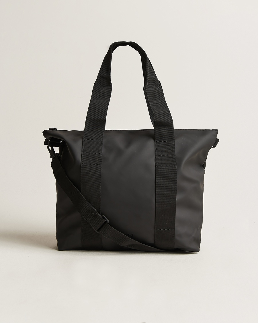 RAINS Tote Bag Rush Black – Musta