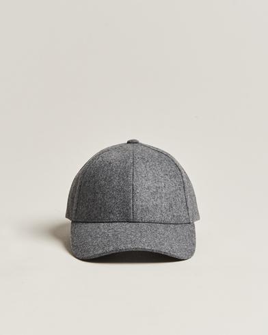 Mies |  | Varsity Headwear | Flannel Baseball Cap Granite Grey
