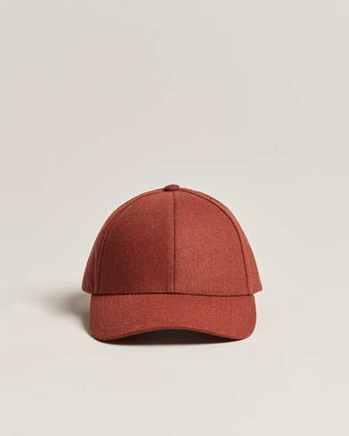 Mies |  | Varsity Headwear | Flannel Baseball Cap Coppo Orange