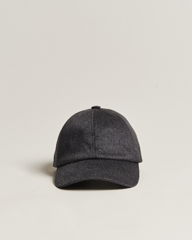 Mies |  | Varsity Headwear | Cashmere Baseball Cap Flint Grey