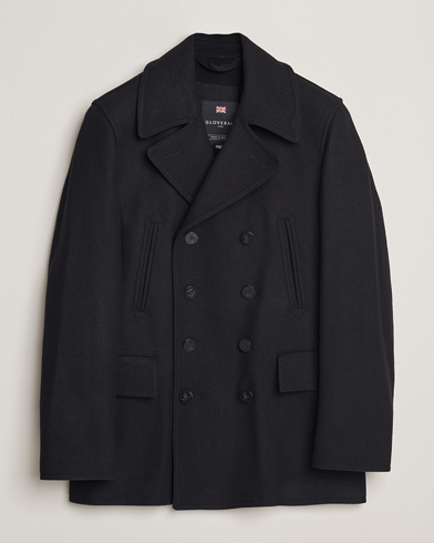 Mies |  | Gloverall | Churchill Reefer Peacoat Black