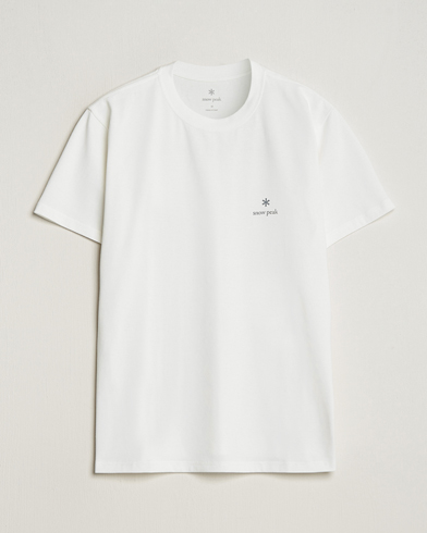 Mies | Snow Peak | Snow Peak | Logo T-Shirt White