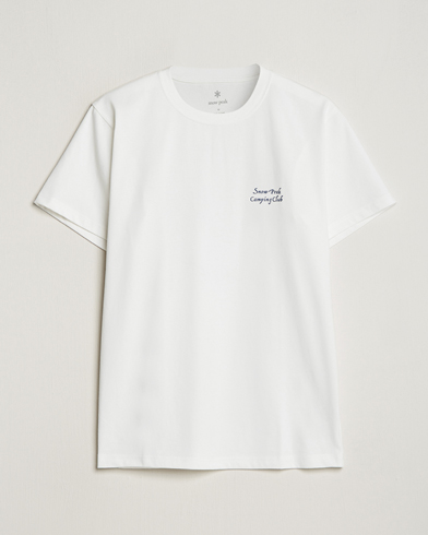 Mies | T-paidat | Snow Peak | Camping Club T-Shirt White