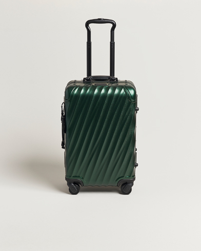 Mies | Matkalaukut | TUMI | International Carry-on Aluminum Trolley Texture Green