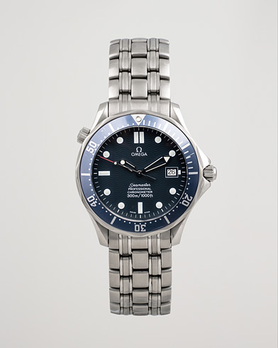 Mies | Pre-Owned & Vintage Watches | Omega Pre-Owned | Seamaster Diver 300M 25318000 Steel Blue