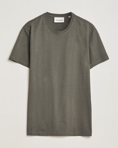 Mies |  | FRAME | Logo T-Shirt Charcoal Grey