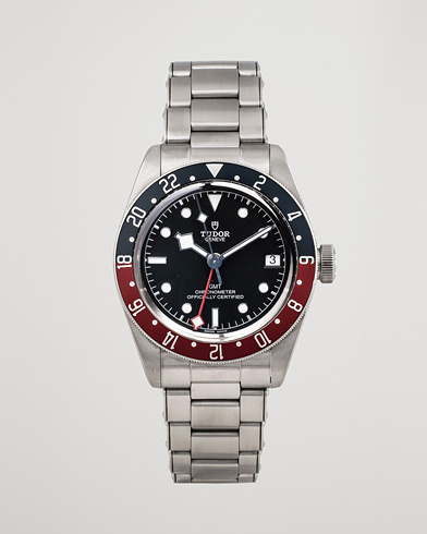 Mies | Pre-Owned & Vintage Watches | Tudor Pre-Owned | Black Bay GMT 79830 RB Steel Black