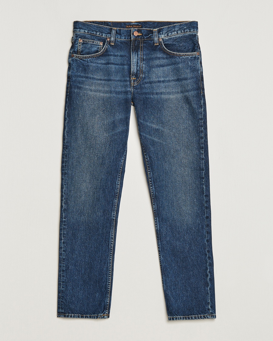 Nudie Jeans Gritty Jackson Jeans Blue Soil – Sininen