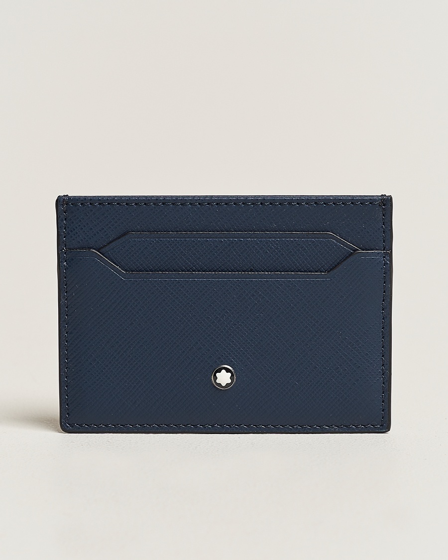 Montblanc Sartorial Card Holder 5cc Ink Blue – Sininen