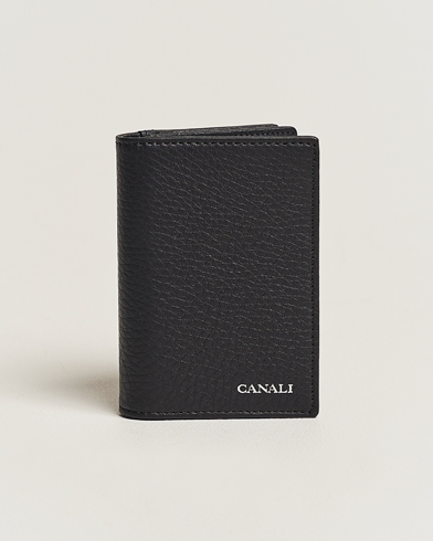 Mies | Canali | Canali | Grain Leather Billfold Black